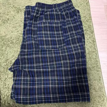 새상품 로스앤젤레스 어패럴 팬츠 이지 팬츠 SL 플란넬 체크 무늬