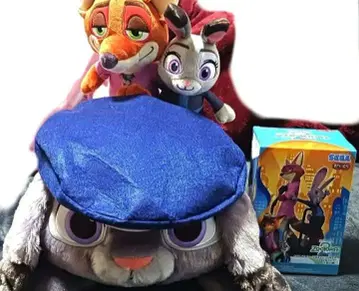 주토피아2 빨간 볼 뒹굴 봉제 인형 피규어 묶음 판매 세트