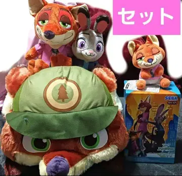 주토피아2 빨간 볼 뒹굴 봉제 인형 피규어 마스코트 묶음 판매