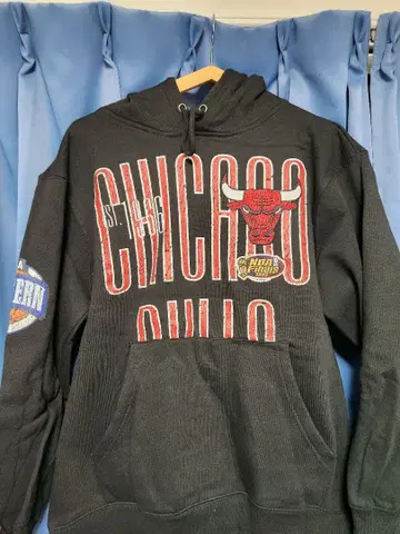 Mitchell&Ness 시카고 불스 후드티 블랙