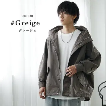 [ 새상품 ] MinoriTY 남성용 마운틴 후드티 발수 방풍 그레이지