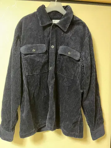 GAP 갭 코듀로이 셔츠 네이비 컬러 l