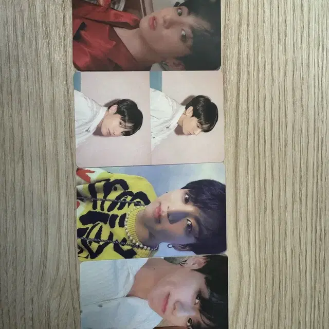 방탄소년단 정국 포토카드 4장-2019 작은것들을 위한시