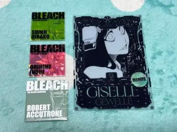 BLEACH 캔뱃지 아크릴 카드 묶음 판매