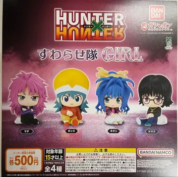 HUNTER x HUNTER 스와라세타이 걸 전 4종 세트