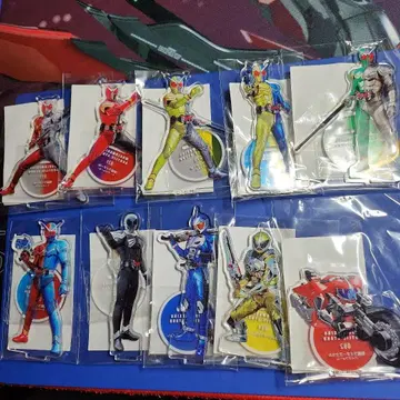 새상품 하피크로 월드 메이킹 아크릴 스탠드 가면라이더 W 10종