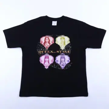 모모이로 클로버Z QUEEN OF STAGE 박스 최애 티셔츠 S 사이즈
