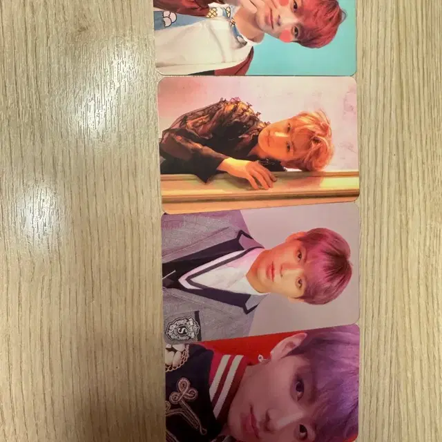 방탄소년단 럽셀전정국 포토카드 4장(IDOL때)