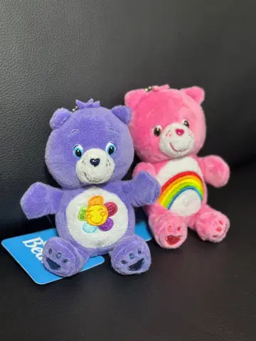 케어베어 CareBears 마스코트 키링 2개 세트
