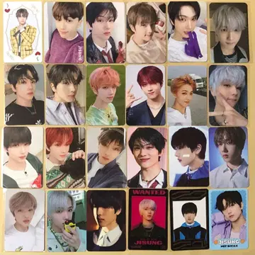 NCT DREAM 지성 JISUNG 트레이딩 카드 혜택 24장 세트