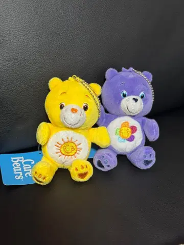 케어베어 CareBears 마스코트 키링 2개 세트