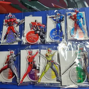 새상품 하피크로 월드 메이킹 아크릴 스탠드 가면라이더 w 8종