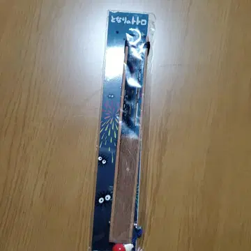 미개봉 이웃집 토토로 부채 춤추는 불꽃놀이