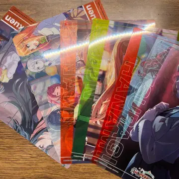 학원 아이돌 마스터 클리어 비주얼 포스터 묶음 판매