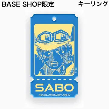 새상품 사보 ONE PIECE 캐릭터 티켓 키링