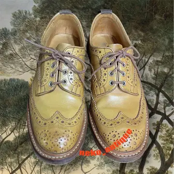 트리커스 버튼 에이콘 앤티크 레이스업 슈즈