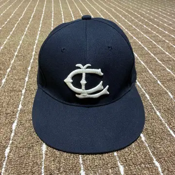 칼리 calee 네이비 자수 로고 야구 모자