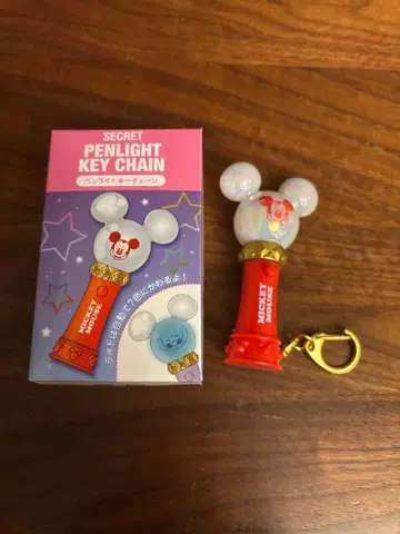 디즈니 스토어 응원봉 키체인 시크릿 미키