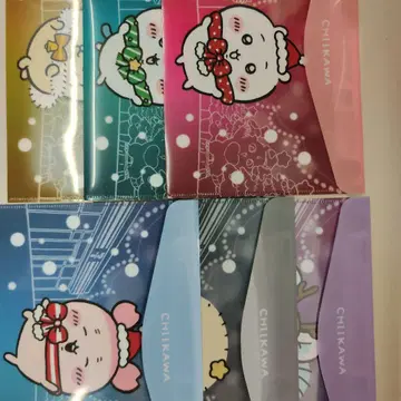 치이카와 (먼작귀) 멀티 플랫 케이스 6종 세트 세븐일레븐