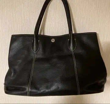 UNITED ARROWS 가죽 토트백 블랙