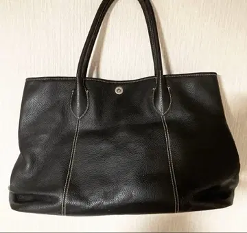 UNITED ARROWS 가죽 토트백 블랙