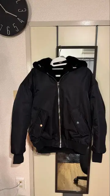 ZARA 보아 자켓 MA-1 리버서블