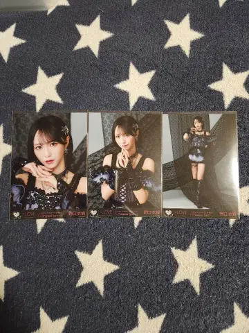 이코러브 = LOVE 노구치이오리 브로마이드 블랙 의상 컴프