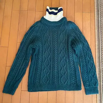 NON TOKYO 아란 니트 케이블 니트