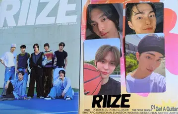 RIIZE 앨범 트레이딩 카드 GetAGuitar