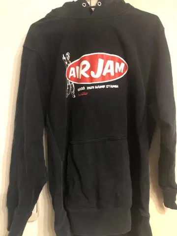 AIR JAM 후드티 XL 2018 마린 스타디움