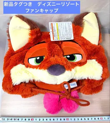 닉 주토피아 팬캡 모자 디즈니 리조트 여우