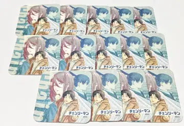 점프샵 체인소 맨 아트 코스터 아토코 아키 천사의 악마