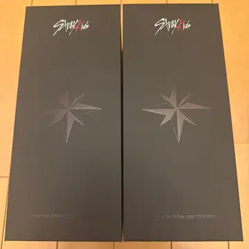stray kids 공식 응원봉 ver2 스키즈 2개 세트