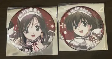 School Days 카츠라 코토노하 사이온지 세카이 캔뱃지 세트