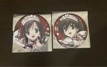 School Days 카츠라 코토노하 사이온지 세카이 캔뱃지 세트