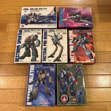 [ 미조립 ] 초시공 요새 마크로스 프라모델 7세트