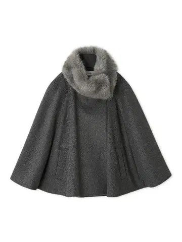 SNIDEL 스나이델 숏 케이프 코트