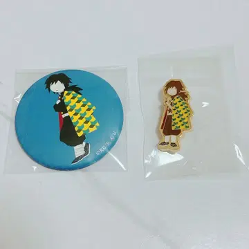 토미오카 기유 레트 캔뱃지 핀즈