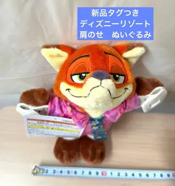 닉 주토피아 디즈니 리조트 어깨 위 봉제 인형