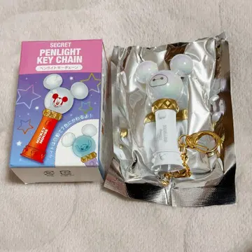 디즈니 스토어 응원봉 키체인 시크릿 베이맥스 미키 모양