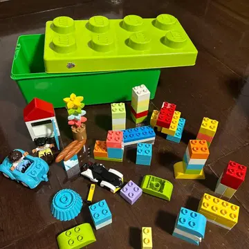 새상품급 LEGO 듀플로 수납 박스 포함