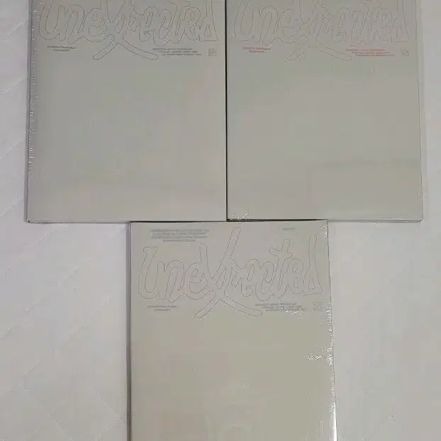 (미개봉)3종 1set 더보이즈 3집 앨범 3rd unexpected