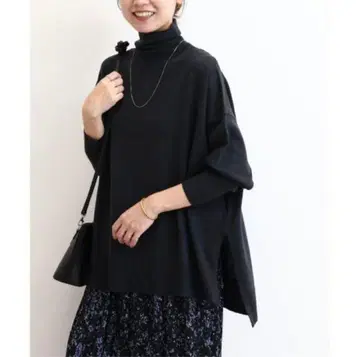 미사용 새상품! 저널 스탠다드 BiellaYarn 와이드 터틀넥