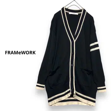 FRAMeWORK VICTORIA V넥라인 가디건