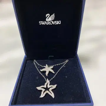 SWAROVSKI 불가사리 펜던트 목걸이