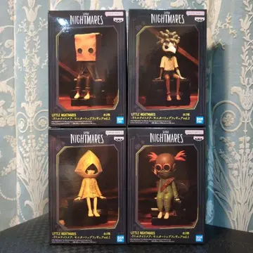 리틀 나이트메어 모니터 탑 피규어 4개 세트