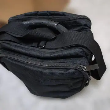 블랙 나일론 비즈니스 백