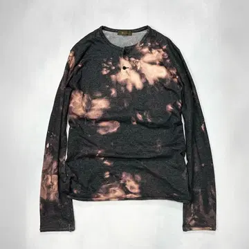 Y's for men - henry neck tie dye top