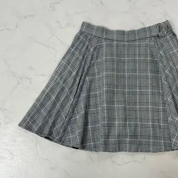새상품급 Snidel 절개 체크 하운드투스 안감 스커트풍 큐롯 1