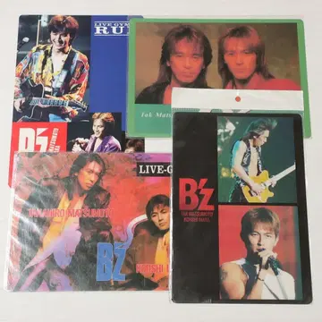 4장 책받침 B'z 초기 굿즈